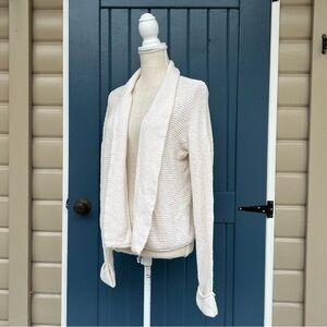 Madewell Shawl Collar Open Knit Cardigan Sweater Women Size Small